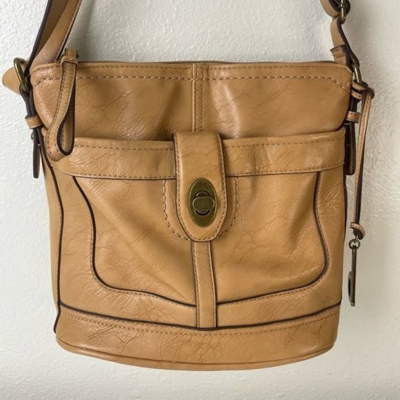 B.O.C. Born Concept Tan Faux Leather Purse - Picture 3 of 16